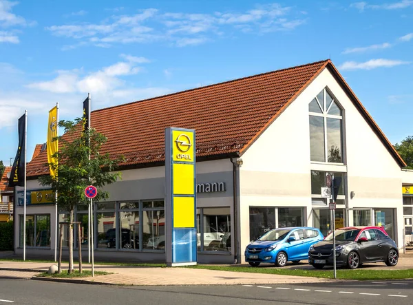 Furth Bayern Duitsland Opel Dealer Servicecentrum Opel Een Duitse Autofabrikant — Stockfoto