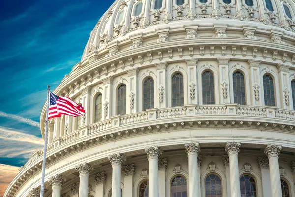 Amerikai Egyesült Államok Capitol Building Washington Usa — Stock Fotó