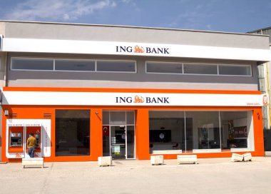Ankara, Türkiye: ING, merkezi Amsterdam 'da bulunan çok uluslu bir Hollanda bankacılık ve finans hizmetleri şirketidir.