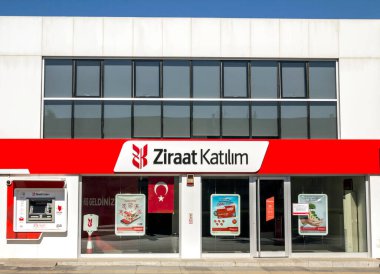 Ankara, TURKEY : Ziraat Katilim Bankasi. Ziraat Katilim Türkiye 'de Katılım Bankası.