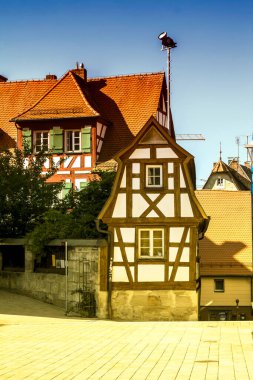 Altdorf bei Nuremberg - ünlü tarihi kasaba, Bavyera, Almanya