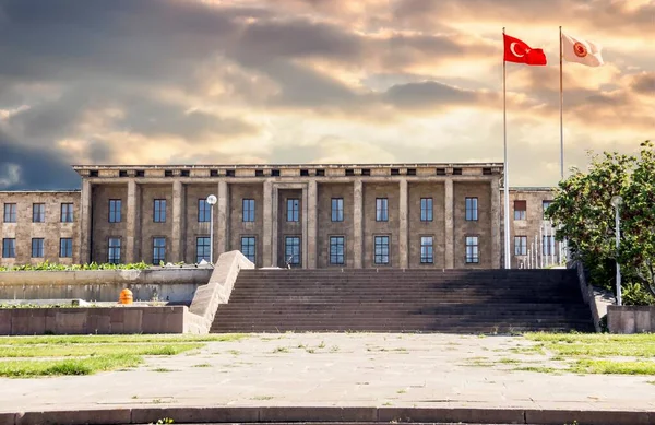 Historic Grand National Assembly Building Ankara Turkey — Stock Photo, Image