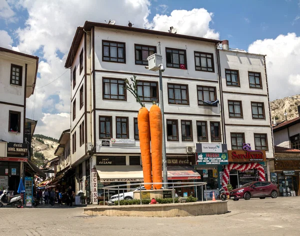 Beypazari Ancara Turquia Beypazari Famosa Com Suas Casas Turcas Tradicionais — Fotografia de Stock