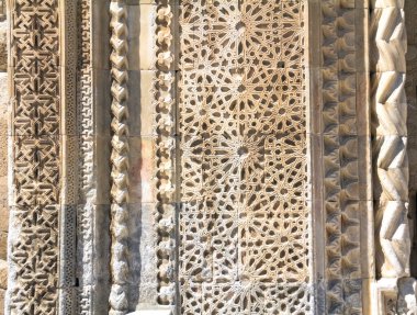 Türkiye 'nin İpek Yolu üzerindeki Sultanhani kervanının dokusu