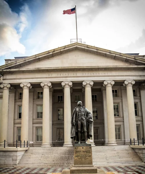 Finansdepartementet Washington — Stockfoto