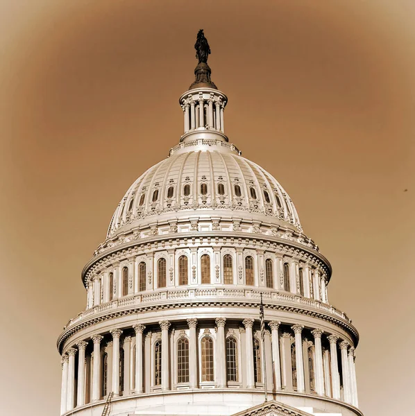 Washington Edifício Capitólio Dos Eua — Fotografia de Stock