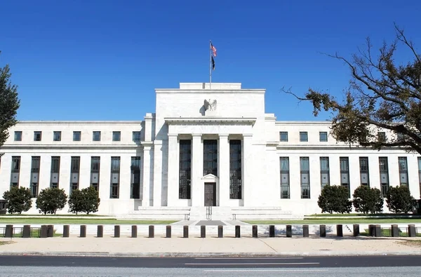 Hoofdkantoor Van Federal Reserve Washington Fed — Stockfoto