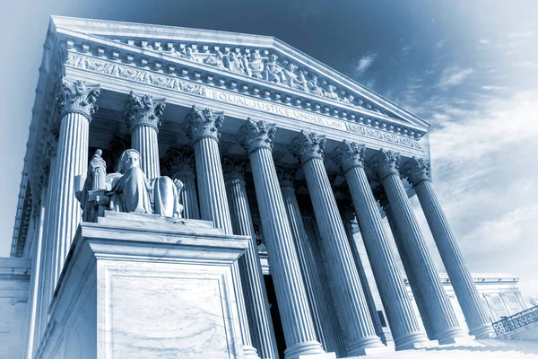Gebäude Des Obersten Gerichtshofs Washington — Stockfoto