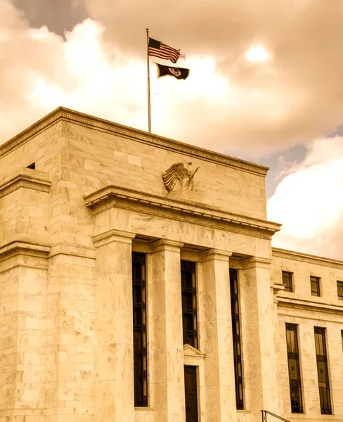 Sede Della Federal Reserve Washington Usa Fed — Foto Stock