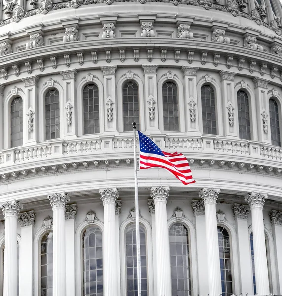 Washington Edifício Capitólio Dos Eua — Fotografia de Stock