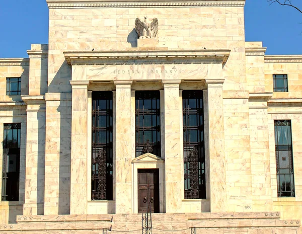 Hoofdkantoor Van Federal Reserve Washington Fed — Stockfoto