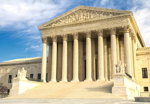 Gebäude Des Obersten Gerichtshofs Washington — Stockfoto