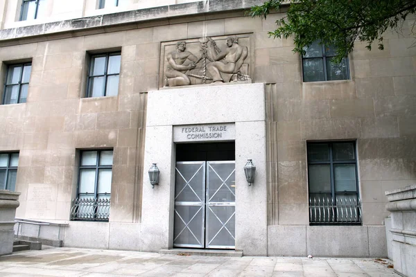Budynek Federalnej Komisji Handlu Waszyngtonie — Zdjęcie stockowe