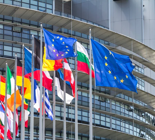 Strasbourg, Fransa, 3 Temmuz 2019: Avrupa Parlamentosu Strazburg, Fransa