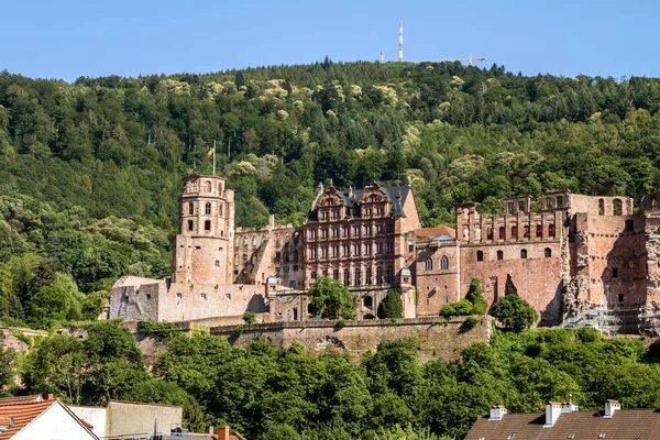 Heidelberg, Almanya: Heidelberg 'deki kale harabesi, Baden Wuerttemberg, Almanya