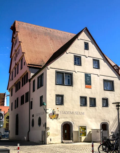 Nordlingen Duitsland Juni 2019 Stadsmuseum Traditionele Collectie Toont Bewogen Geschiedenis — Stockfoto