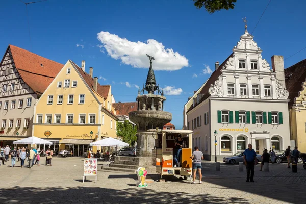 Nordlingen, Almanya: Nordlingen, Franconia, Bavyera, Almanya 'da Ünlü Ortaçağ Kasabası