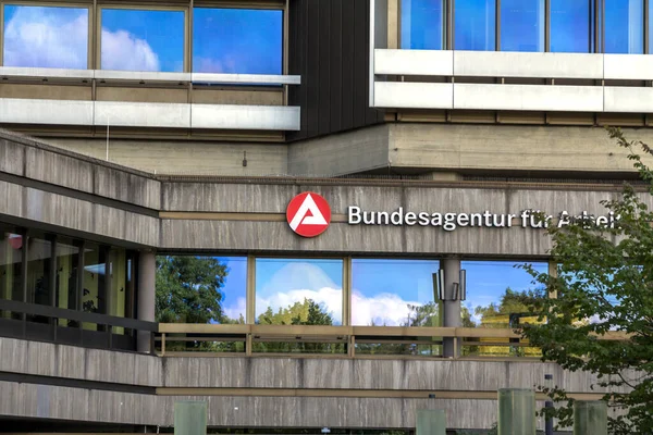 ドイツのニュルンベルク 連邦雇用庁 ドイツのニュルンベルクにあるが Baはドイツ全土の雇用センターを管理している — ストック写真