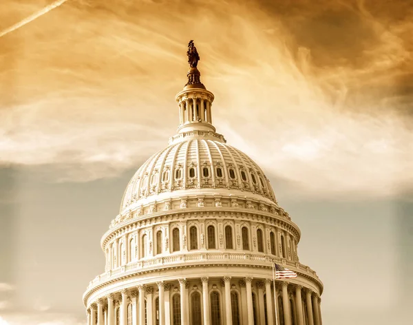 Washington Egyesült Államok Capitol Épület — Stock Fotó