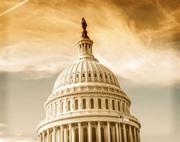 Washington Edificio Del Capitolio Estados Unidos — Foto de Stock