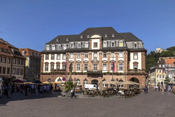 德国海德堡 2019年7月4日 德国海德堡 Rathaus 市政厅 — 图库照片