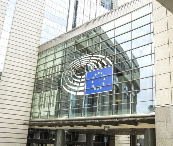 Bruxelles Belgio Edificio Del Parlamento Europeo Bruxelles Belgio — Foto Stock
