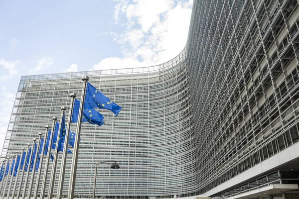 Brüssel Belgien Hauptgebäude Der Europäischen Kommission Brüssel Belgien Europa — Stockfoto
