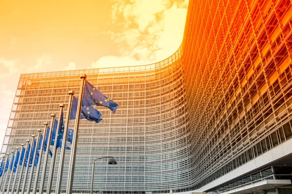 Brussels Belgium European Commission Headquarters Building Brussels Belgium Europe — Stock Photo, Image