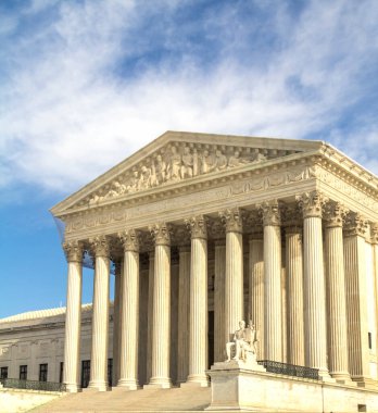 Washington DC 'deki Birleşik Devletler Yüksek Mahkemesi Binası, ABD