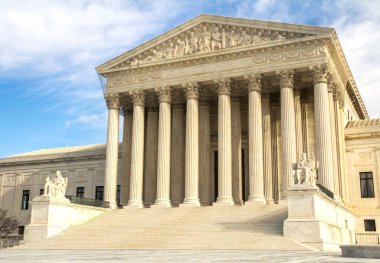 Washington DC 'deki Birleşik Devletler Yüksek Mahkemesi Binası, ABD