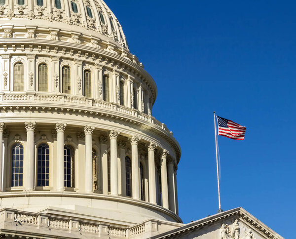 Capitol Building in Washington DC USA