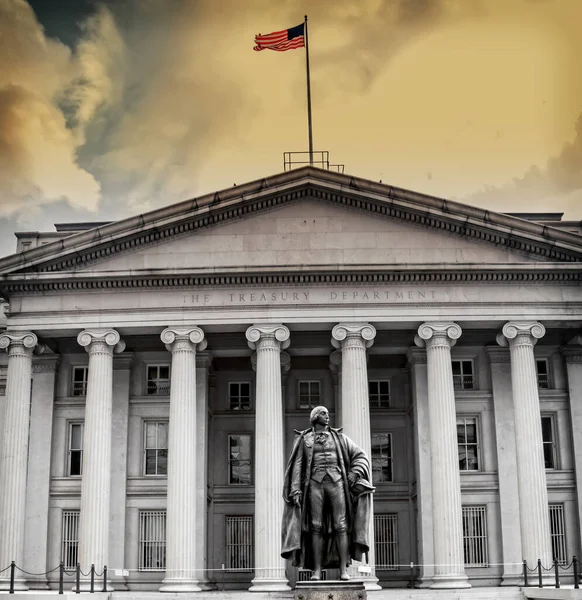 United States Treasury Department Building Washington — Stockfoto