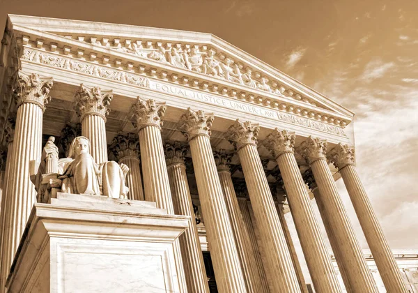 Cour Suprême Des États Unis Washington États Unis — Photo