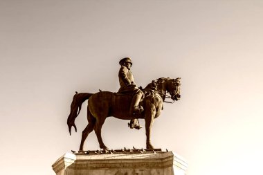 Çağdaş Türkiye 'nin kurucusu Atatürk Heykeli, başkent Ankara, Ulus Meydanı