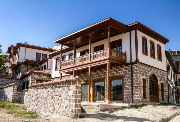 Traditional Turkish Houses Ankara Turkey — Stock Photo, Image