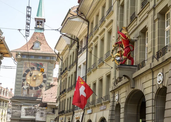 Bern Švýcarsko Pohled Staré Město Bern Unesco Světového Dědictví Populární — Stock fotografie