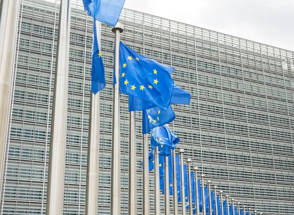 Brüssel Belgien Hauptgebäude Der Europäischen Kommission Brüssel Belgien Europa — Stockfoto