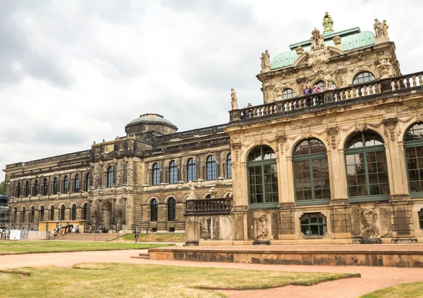 Pałac Zwinger Galeria Sztuki Muzeum Dreźnie Niemcy — Zdjęcie stockowe