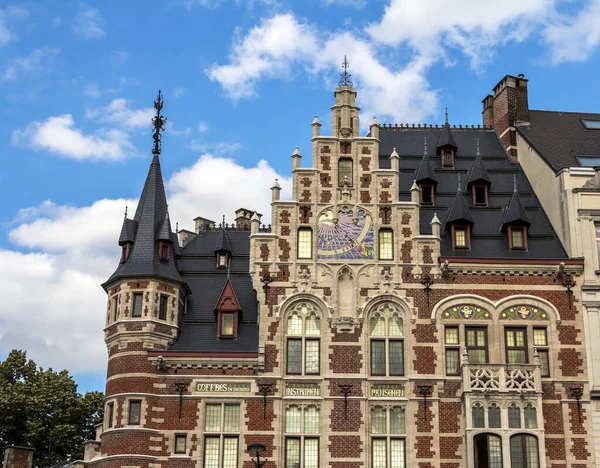 Bruxelles Belgium Iulie 2019 Clădiri Art Nouveau Strada Coudenberg Bruxelles — Fotografie, imagine de stoc