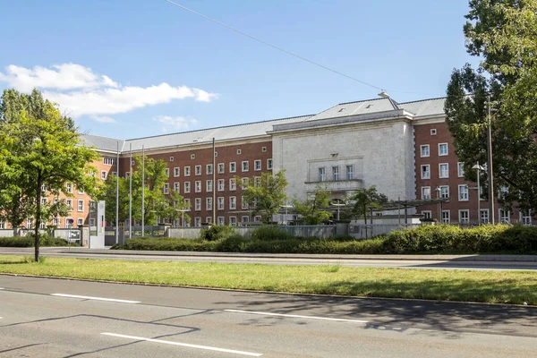 Nürnberg Schild Eingang Des Bundesamtes Für Migration Und Flüchtlinge Nürnberg — Stockfoto