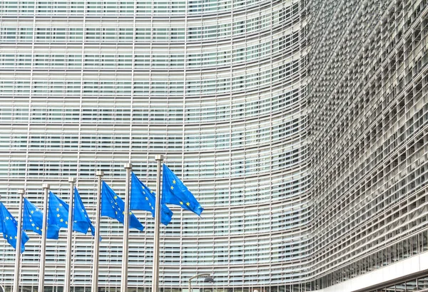 Bruselas Bélgica Edificio Sede Comisión Europea Bruselas Bélgica Europa — Foto de Stock