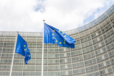 Brüksel, BELGIUM: Avrupa Komisyonu 'nun Brüksel, Belçika, Avrupa' daki Karargahı