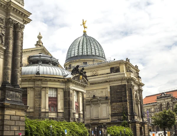 Dresden Sachsen Tyskland Juli 2019 Utsikt Mot Den Ombyggda Dresden — Stockfoto