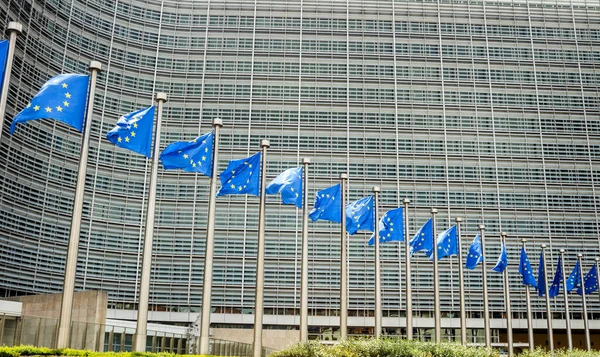 Bruselas Bélgica Edificio Sede Comisión Europea Bruselas Bélgica Europa — Foto de Stock