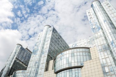 Brüksel, BELGIUM: Brüksel, Belçika 'da Avrupa Parlamentosu binası