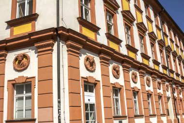 Bayreuth Eski Şatosu, Almanya. Bayreuth, Richard Wagner 'in yıllık operaları ile ünlüdür..