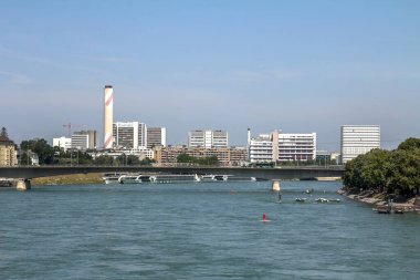 Basel, SWitzERLAND - 1 Temmuz 2019: Basel, İsviçre