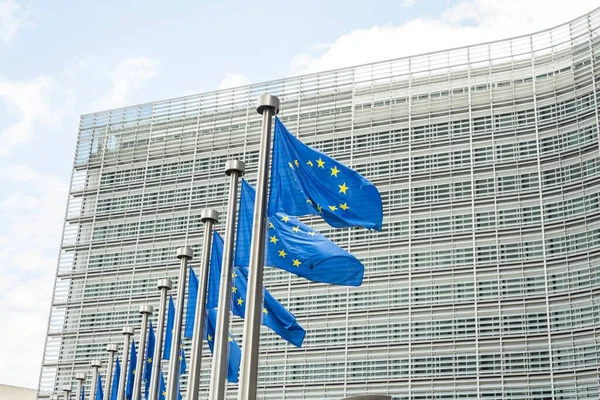 Brussels Belgium European Commission Headquarters Building Brussels Belgium Europe — Stock Photo, Image