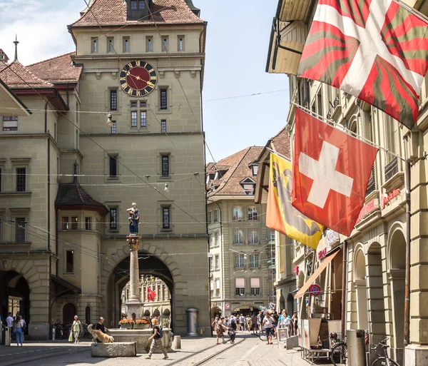 Bern Švýcarsko Července 2019 Pohled Staré Město Bern Unesco Světového — Stock fotografie