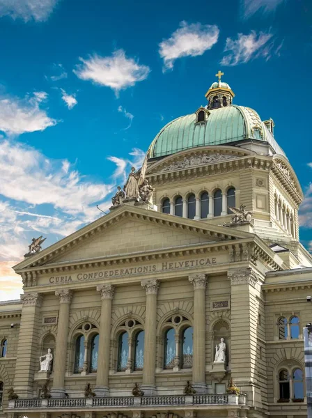 Bern Switzerland Parliament Building Bern Switzerland Seat Swiss Parliament Swiss — Stock Photo, Image